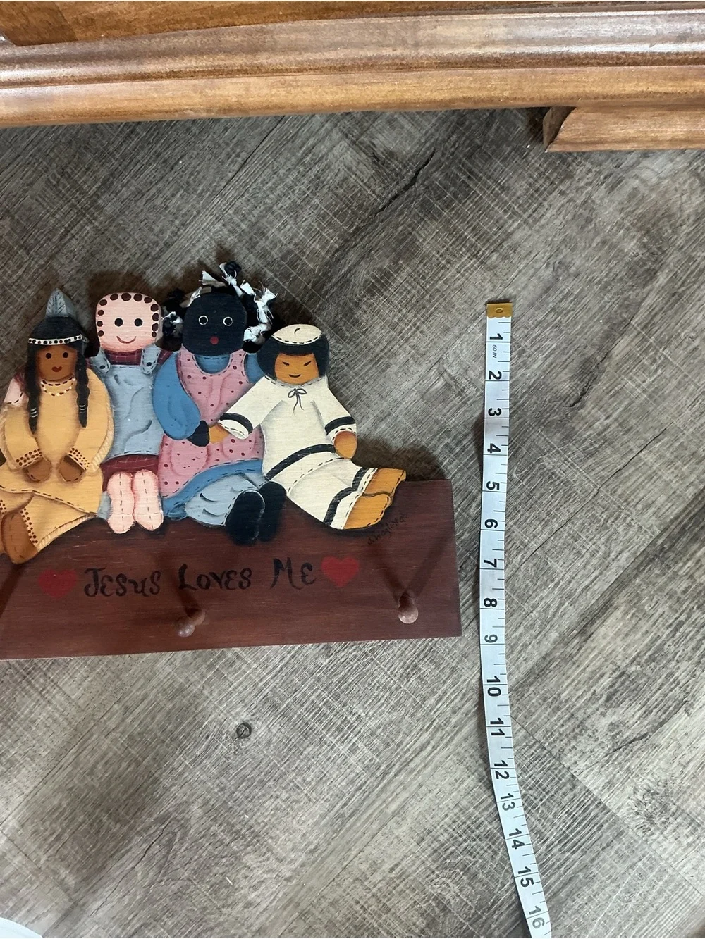 Handmade decorative wooden